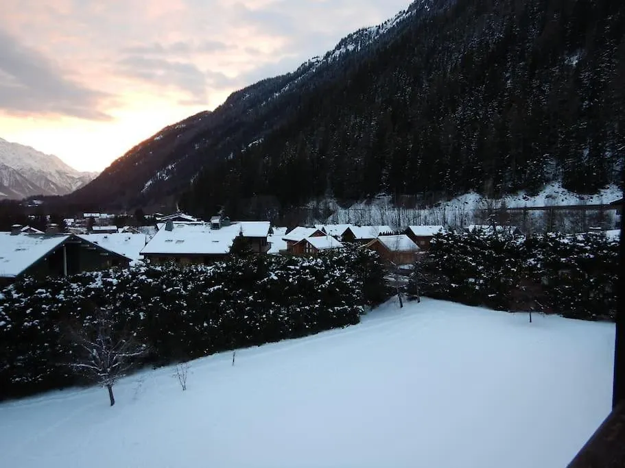Les Montagnes Sur Le Balcon Appartement Chamonix